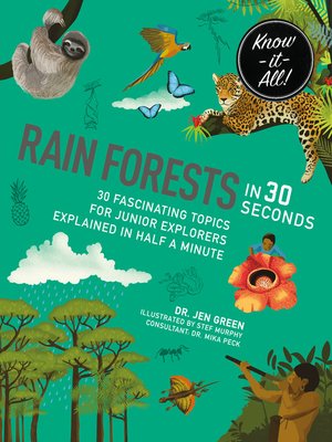 cover image of Rainforests in 30 Seconds